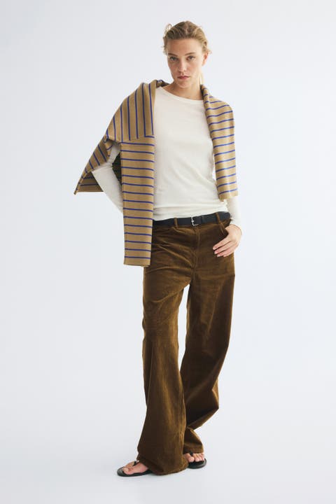 Cotton Corduroy Pants