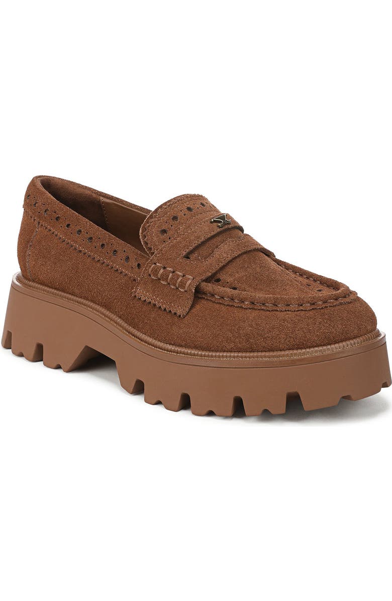 Circus NY by Sam Edelman Paisley Platform Penny Loafer, Main, color,