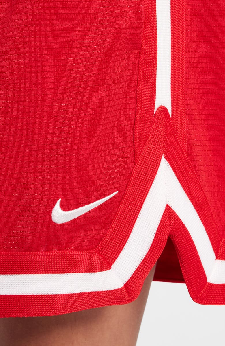 Nike Kids' Dri-FIT DNA Athletic Shorts, Alternate, color, University Red/ White