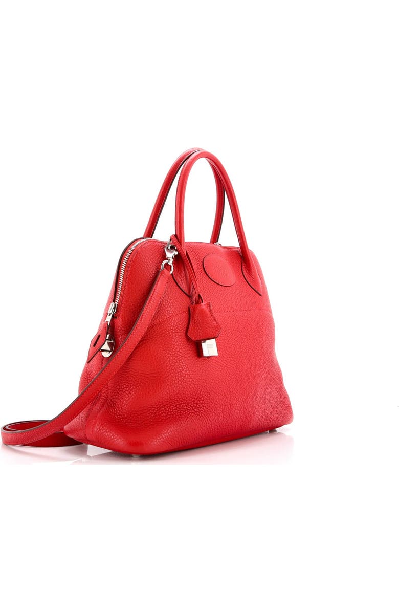 Pre-Owned Hermes Bolide Bag Clemence 31, Alternate, color, Rouge Casaque