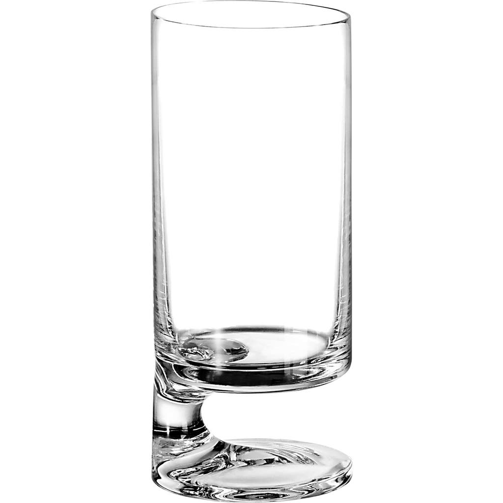 Arnolfo Di Cambio Highball Glass Smoke Set Of 2 In Transparent