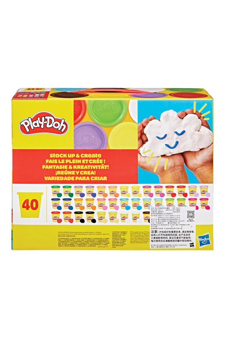 Play-Doh® Super Color - Pack of 40, Alternate, color, Multicolored