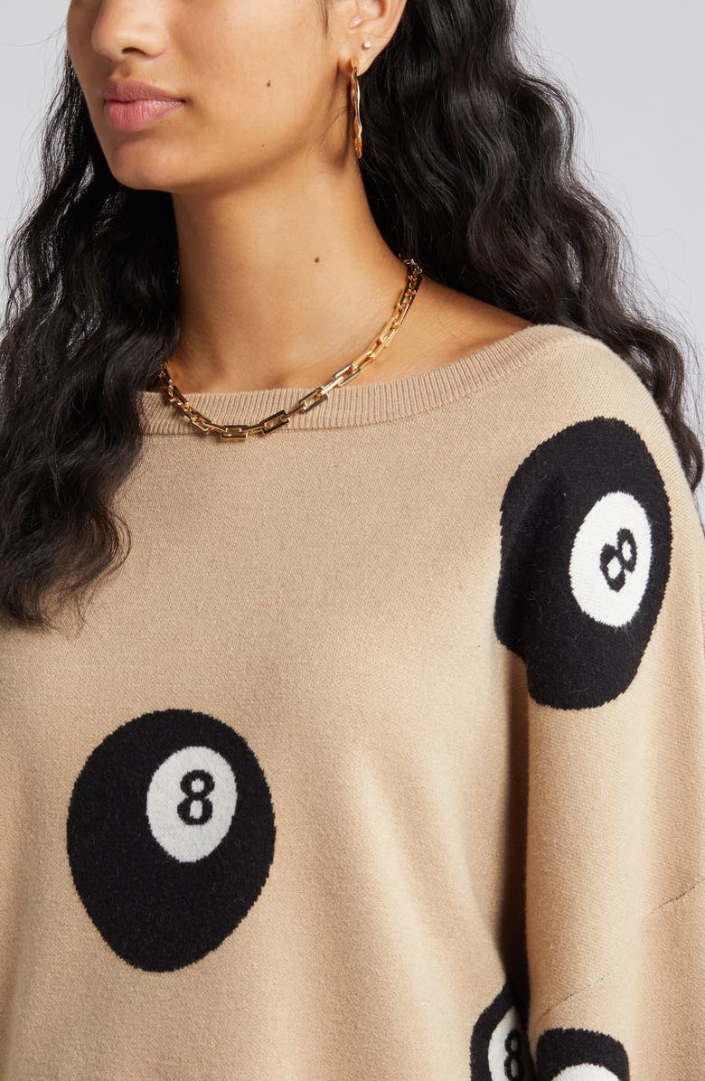 Dressed in Lala The Future Is Now Sweater & Shorts Set, Alternate, color, 