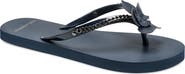 KARL LAGERFELD PARIS Zemira Flower Flip Flop