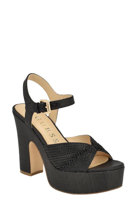 Saylin Ankle Strap Platform Sandal (Women)