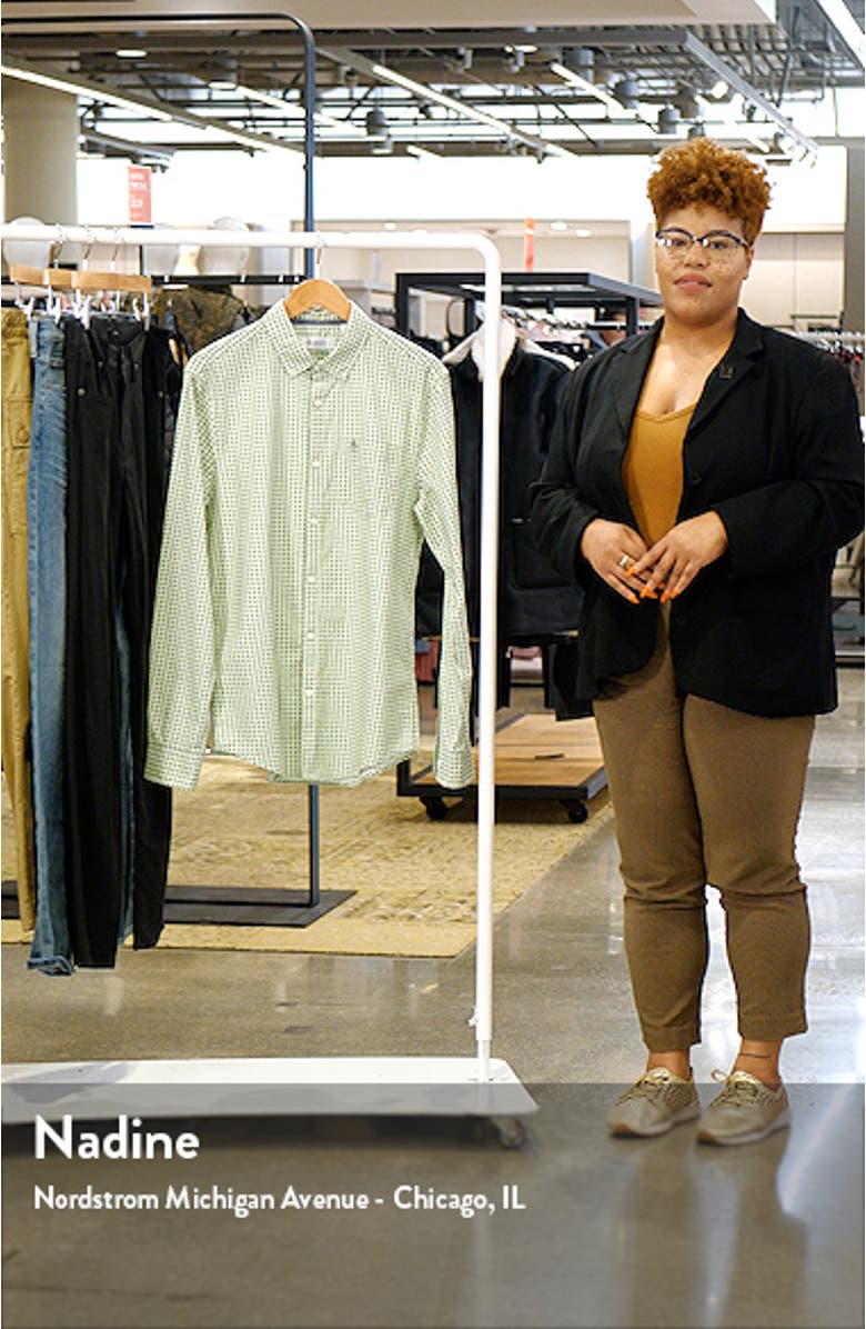 Tennis Ball Oxford Button-Up Shirt, sales video thumbnail