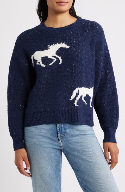 Horse Jacquard Sweater