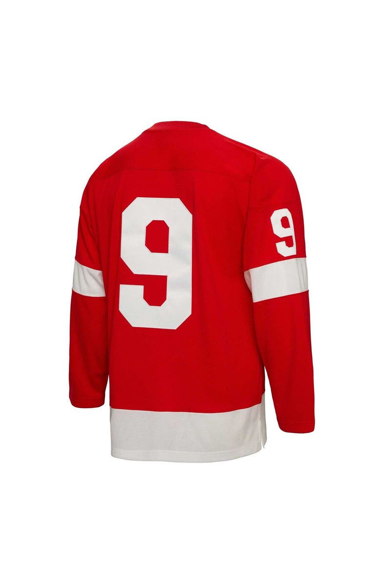 Mitchell & Ness Men's Mitchell & Ness Gordie Howe Red Detroit Red Wings Captain Patch 1960/61 Blue Line Player Jersey, Alternate, color, 