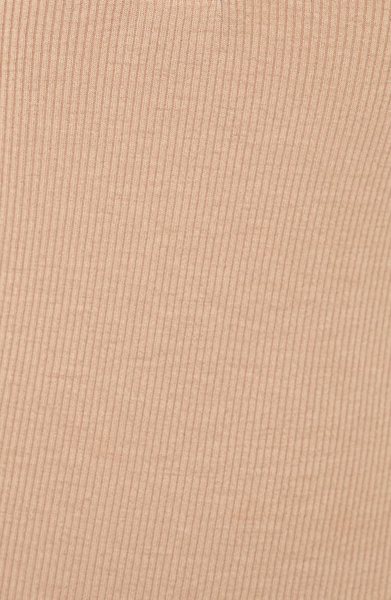 VICI Collection Ribbed Long Sleeve Henley Bodysuit, Alternate, color, 