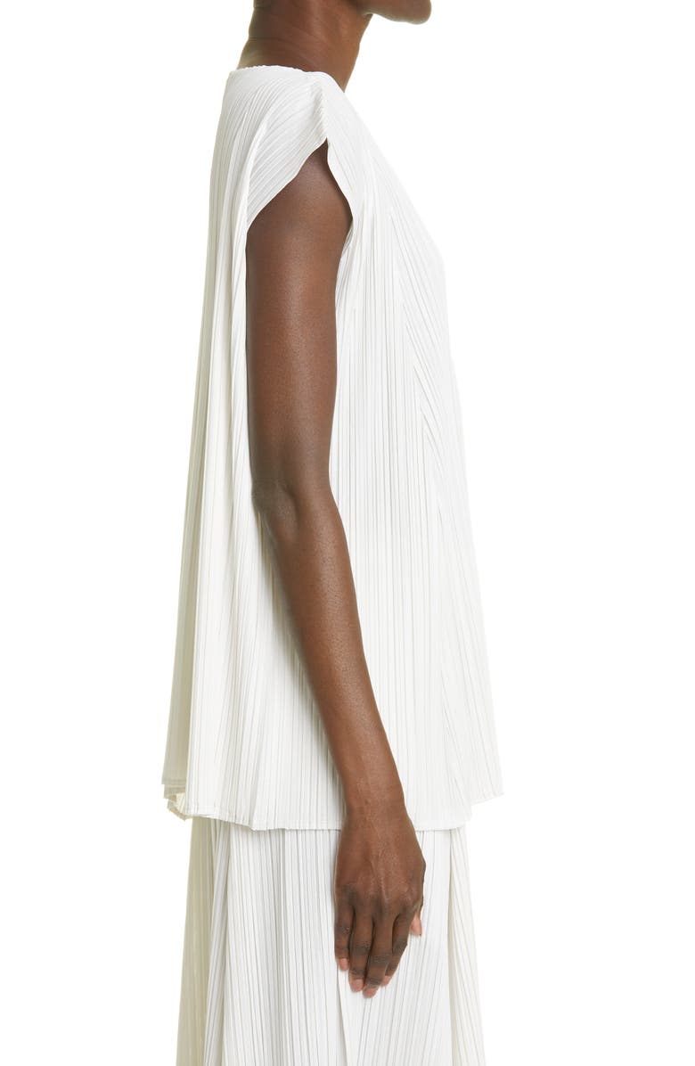 Pleats Please Issey Miyake Mellow Pleated Blouse, Alternate, color, 