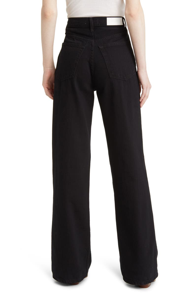 Re/Done '70s Ultra High Waist Wide Leg Jeans, Alternate, color,