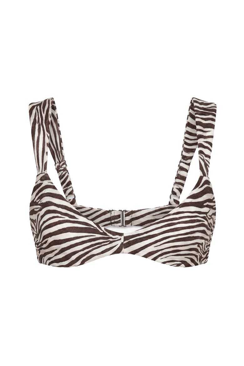 Bridget Balconette Top, Alternate, color, Graphic Zebra