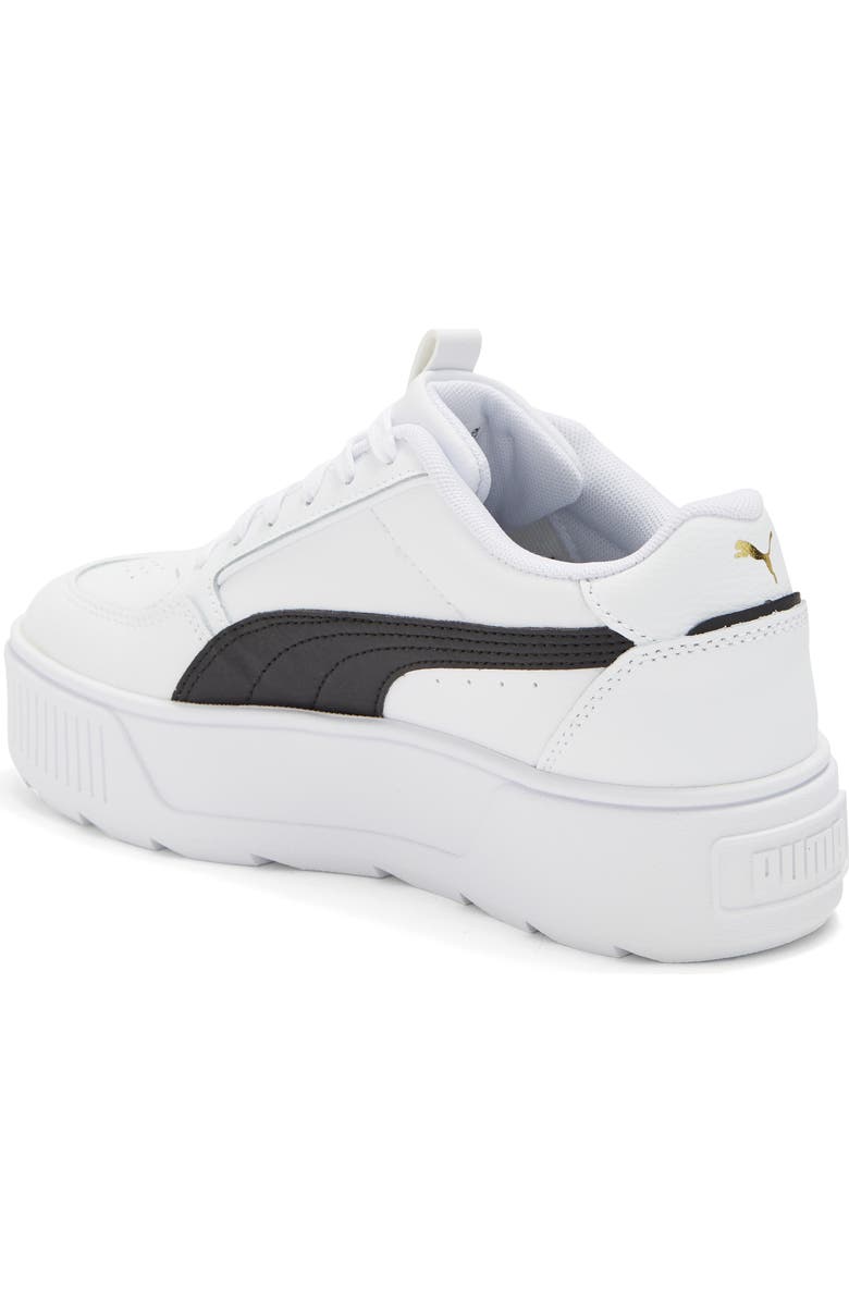 PUMA Karmen Rebelle Platform Sneaker, Alternate, color, Puma White-Puma Black