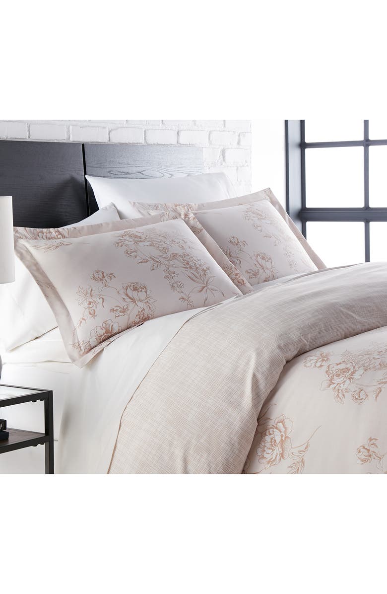 SOUTHSHORE FINE LINENS Harmony Collection - Luxury Premium Oversized Reversible Comforter Set, Alternate, color, Harmony Taupe