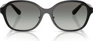 COACH 56mm Gradient Round Sunglasses