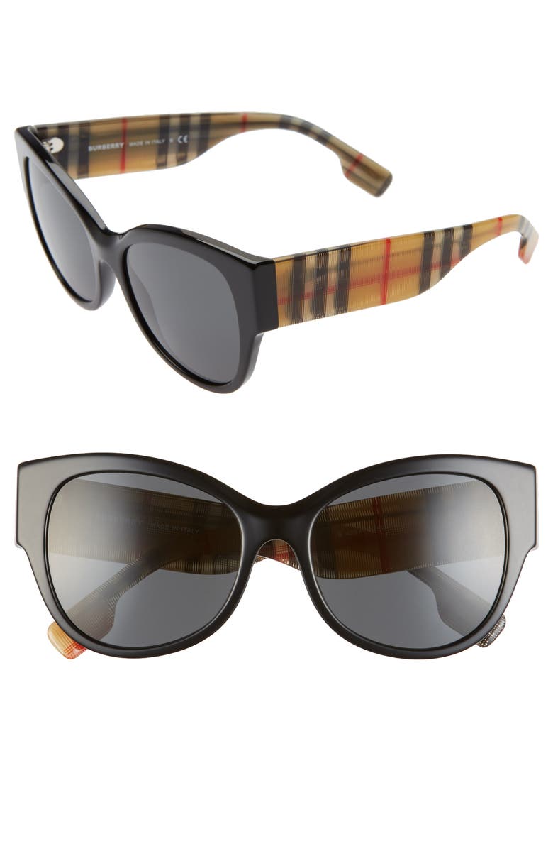 Burberry 54mm Butterfly Sunglasses, Main, color, 