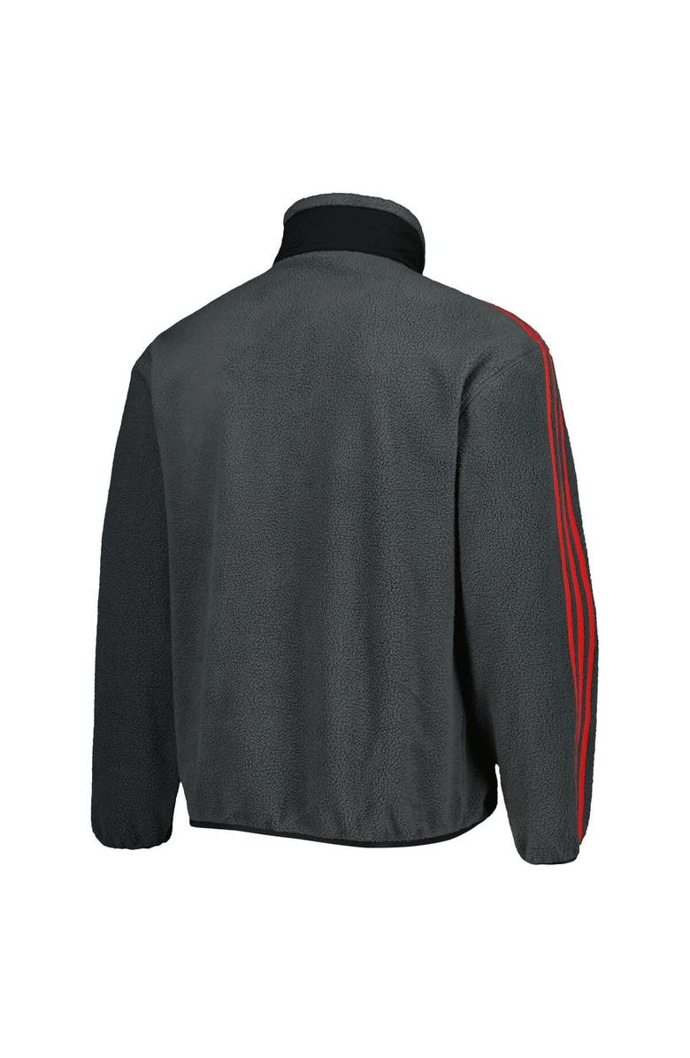 adidas Men's adidas Gray Bayern Munich Lifestyler Fleece Full-Zip Jacket, Alternate, color,