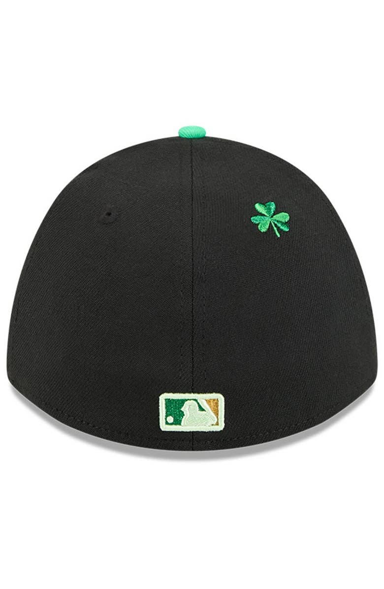 New Era Men's New Era  Black Cincinnati Reds 2026 St. Patrick's Day 39THIRTY Flex Hat, Alternate, color, Black