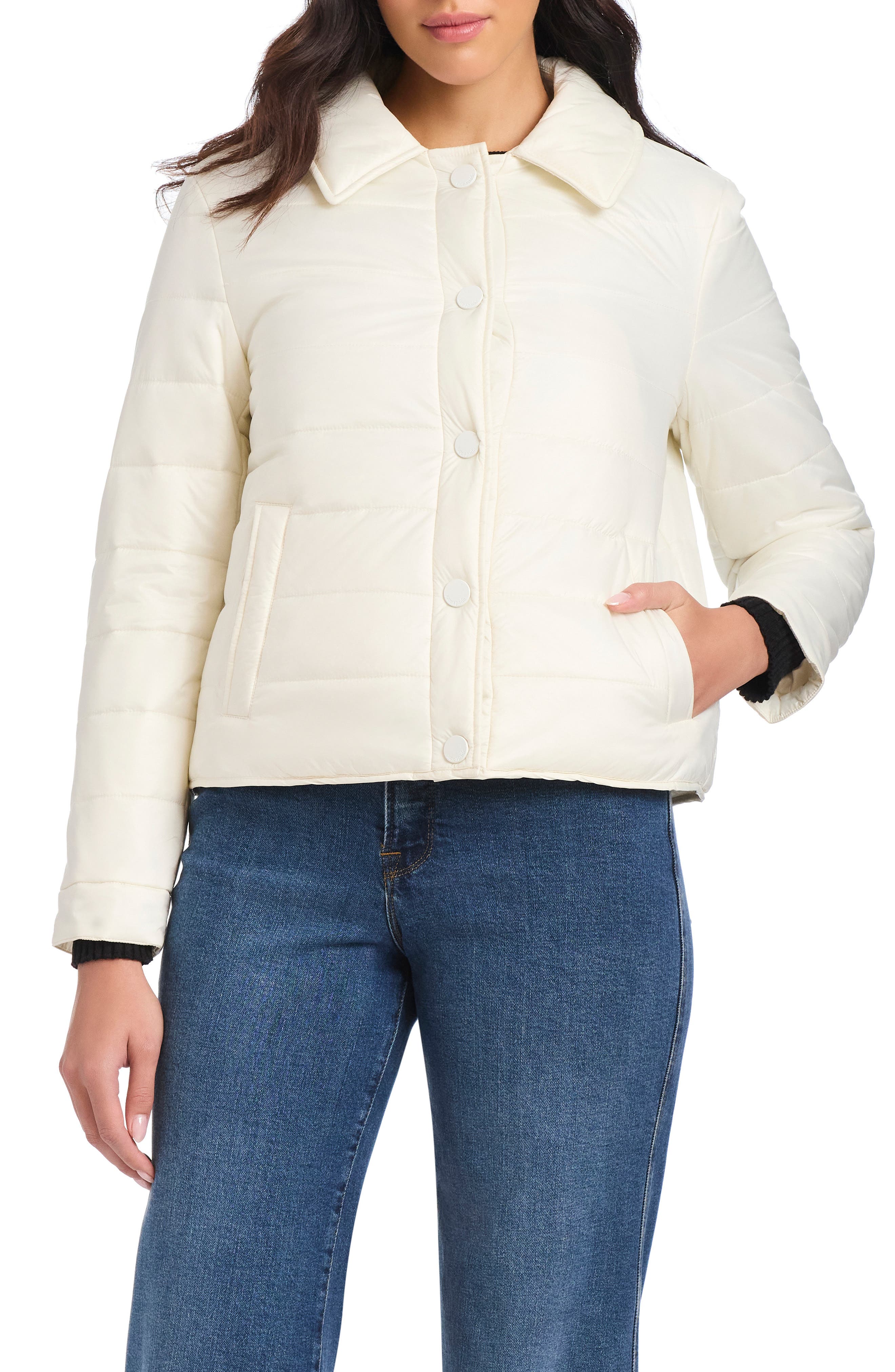Kate Spade New York Quilted Water Resistant Jacket