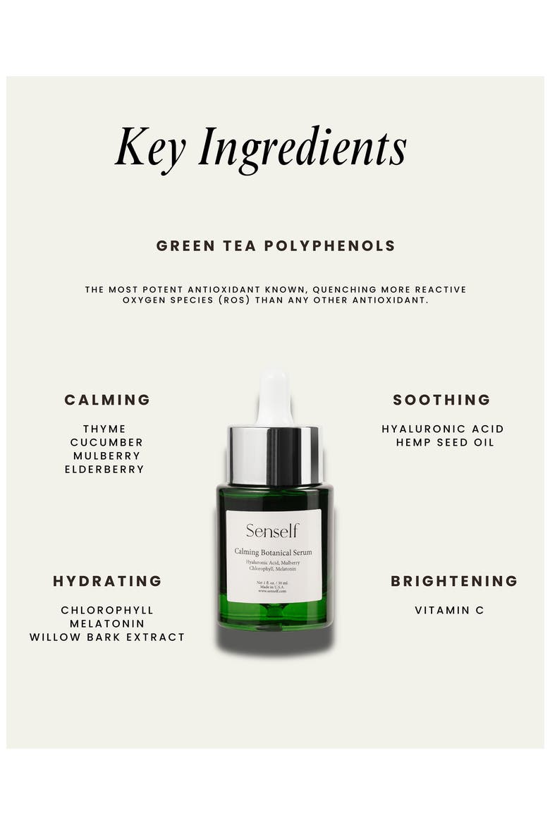 Calming Botanical Serum, Alternate, color, NO COLOR