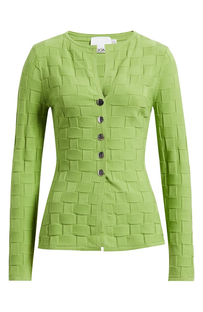 ALIGNE Olsen Knit Shirt, Alternate, color, Apple Green