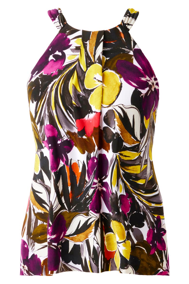 Hot House Esme Tankini Top, Alternate, color, MULTI WHITE