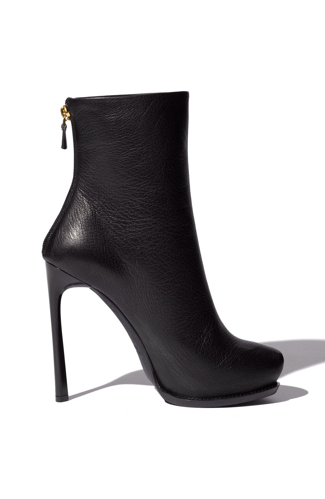 Short Platform Boot, Alternate, color, NOIR