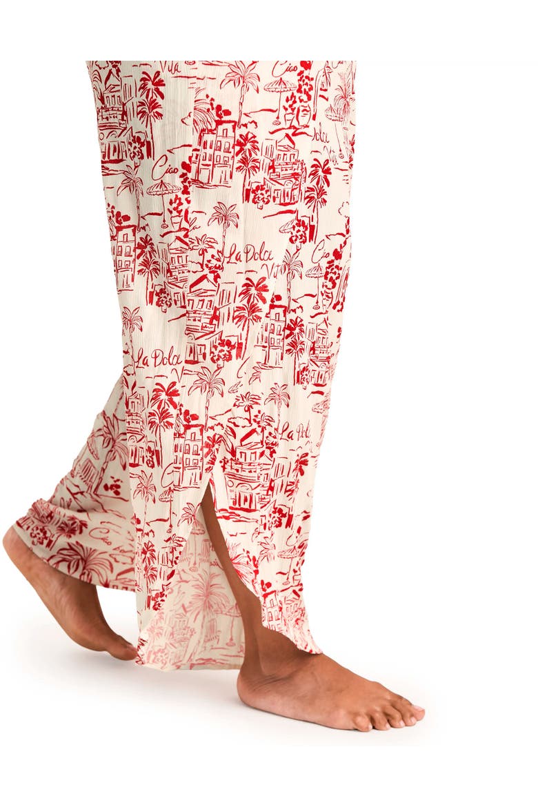 Patti Cami And Pant Set, Alternate, color, Convo beige