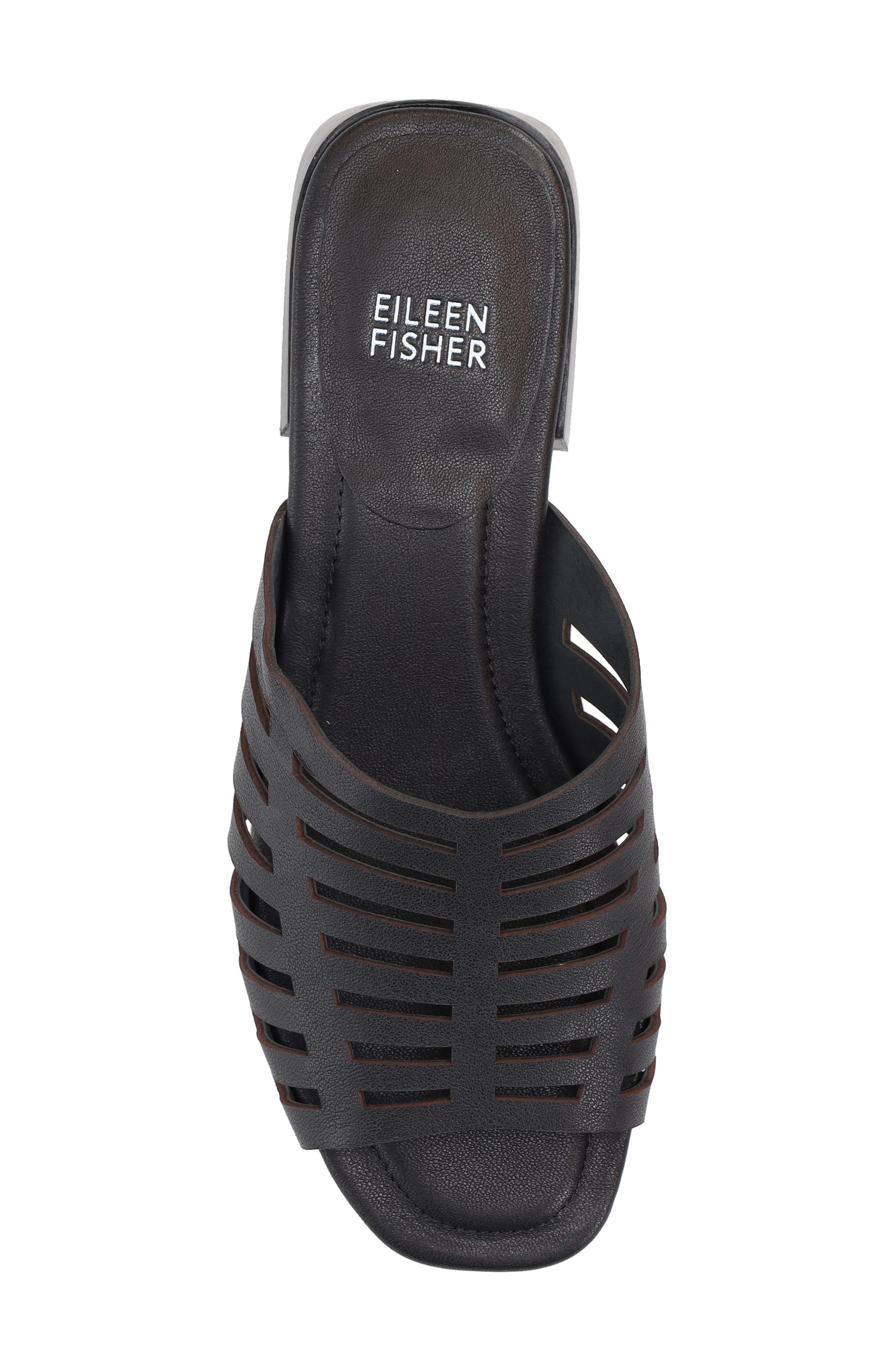 Eileen Fisher Fira Slide Sandal, Alternate, color, Black