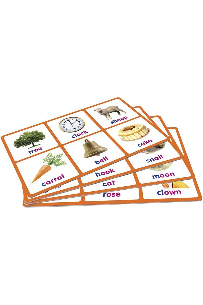 Rhyming Bingo, Alternate, color, Multicolored