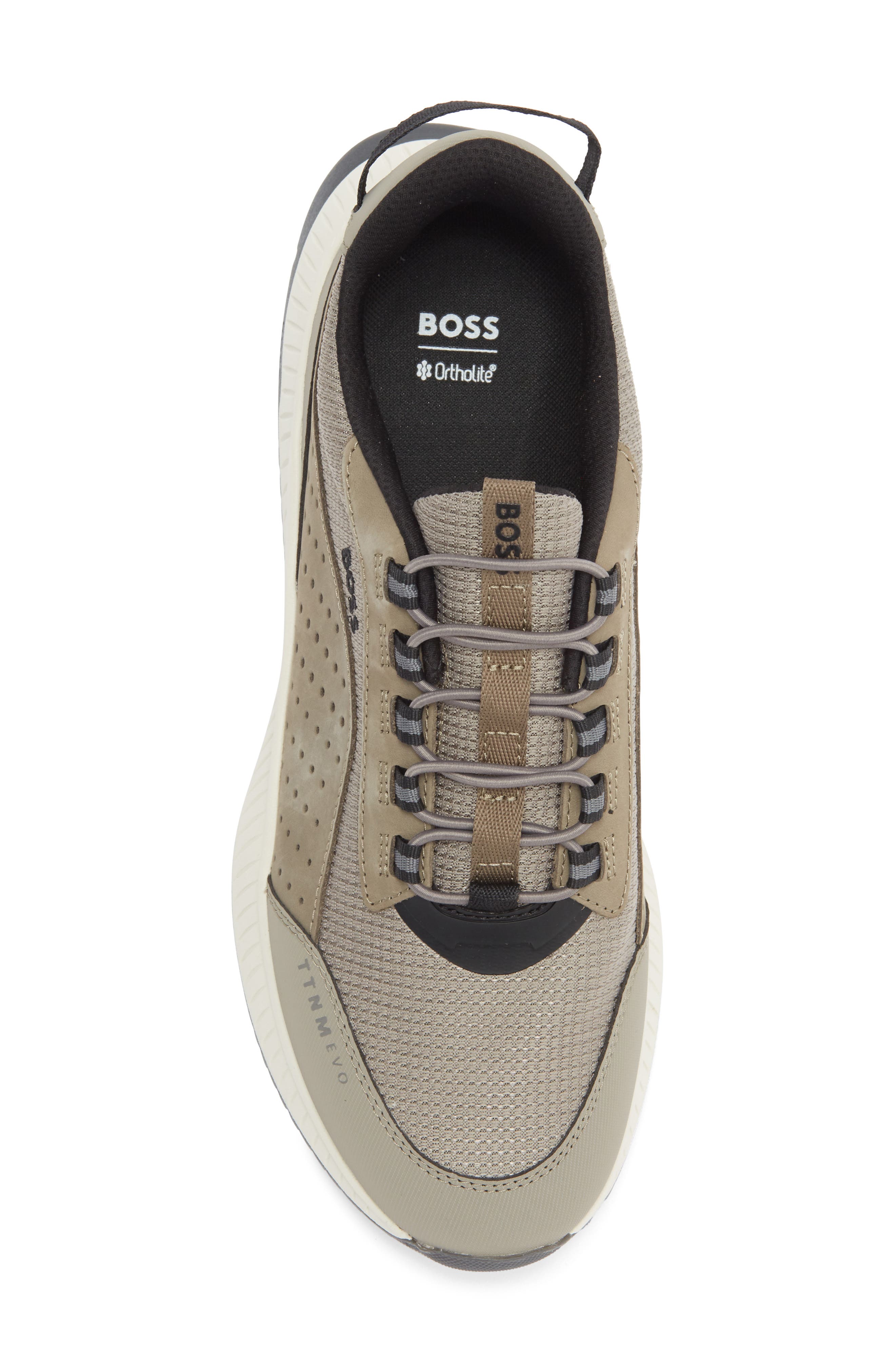 BOSS TTNM EVO Runn Sneaker, Alternate, color, Beige/ Khaki
