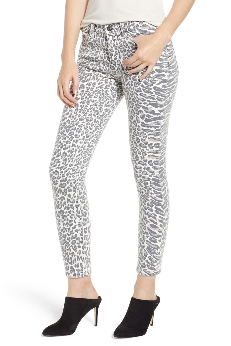 The Stiletto Ankle Skinny Jeans, Main, color, WARPED SPECIES