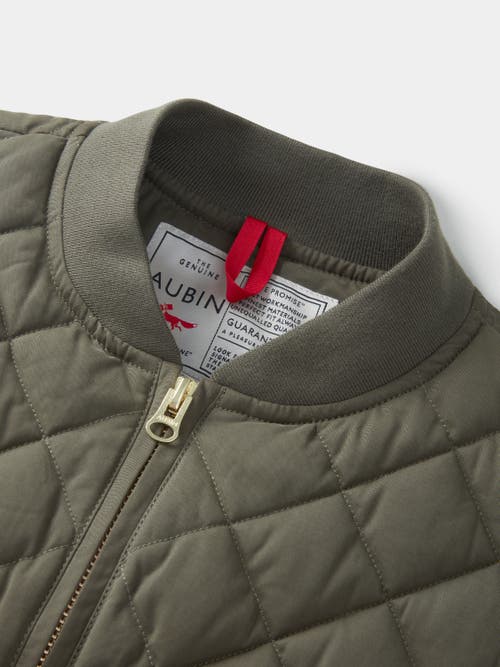 Aubin Anwick Quilted Gilet Vest In Brown