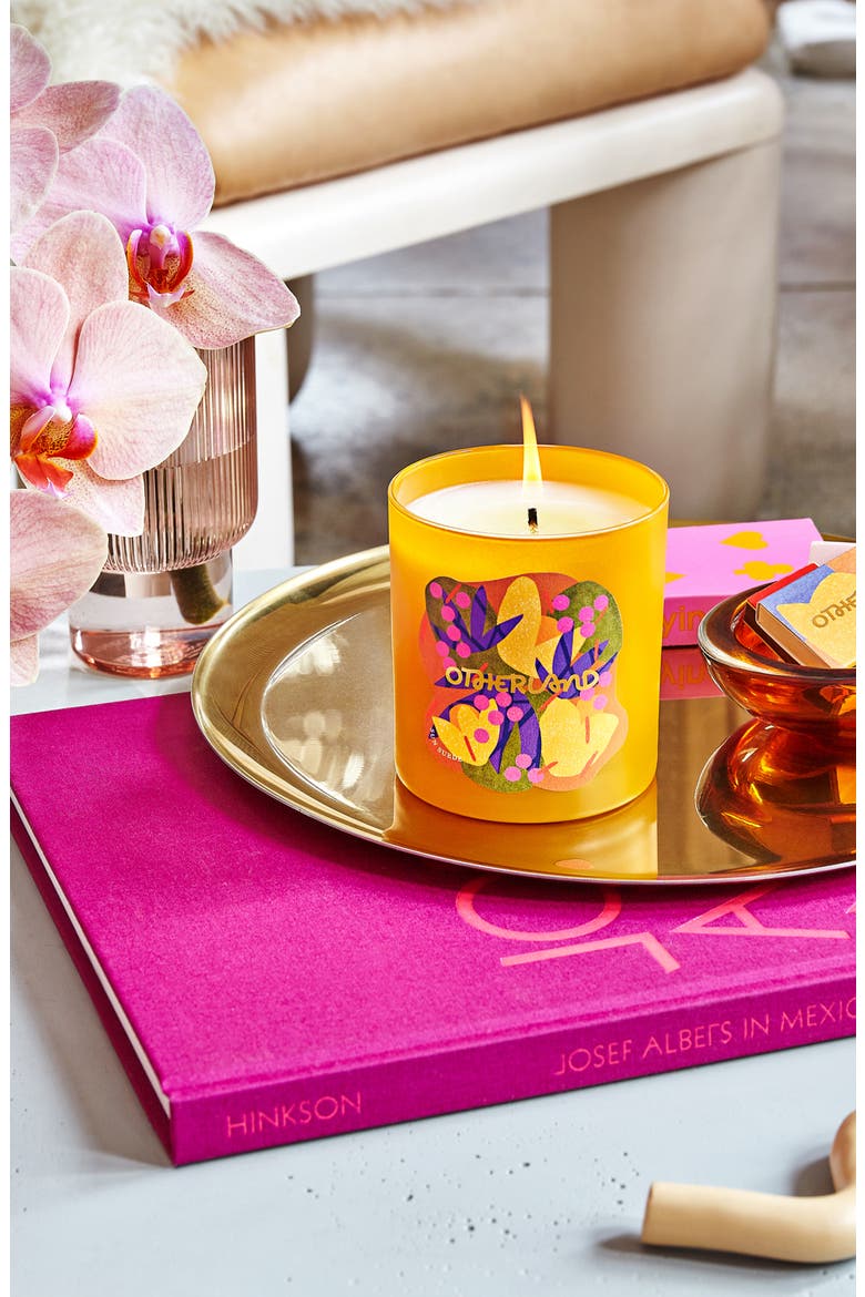 Sun Suede Scented Candle, Alternate, color, SUN SUEDE