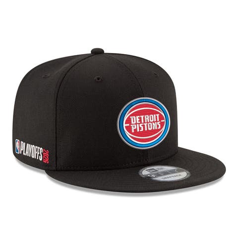Men's New Era  Black Detroit Pistons 2026 NBA Playoffs 9FIFTY Snapback Hat