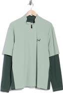 Bad Birdie Mechanism Quarter-Zip Performance Pullover