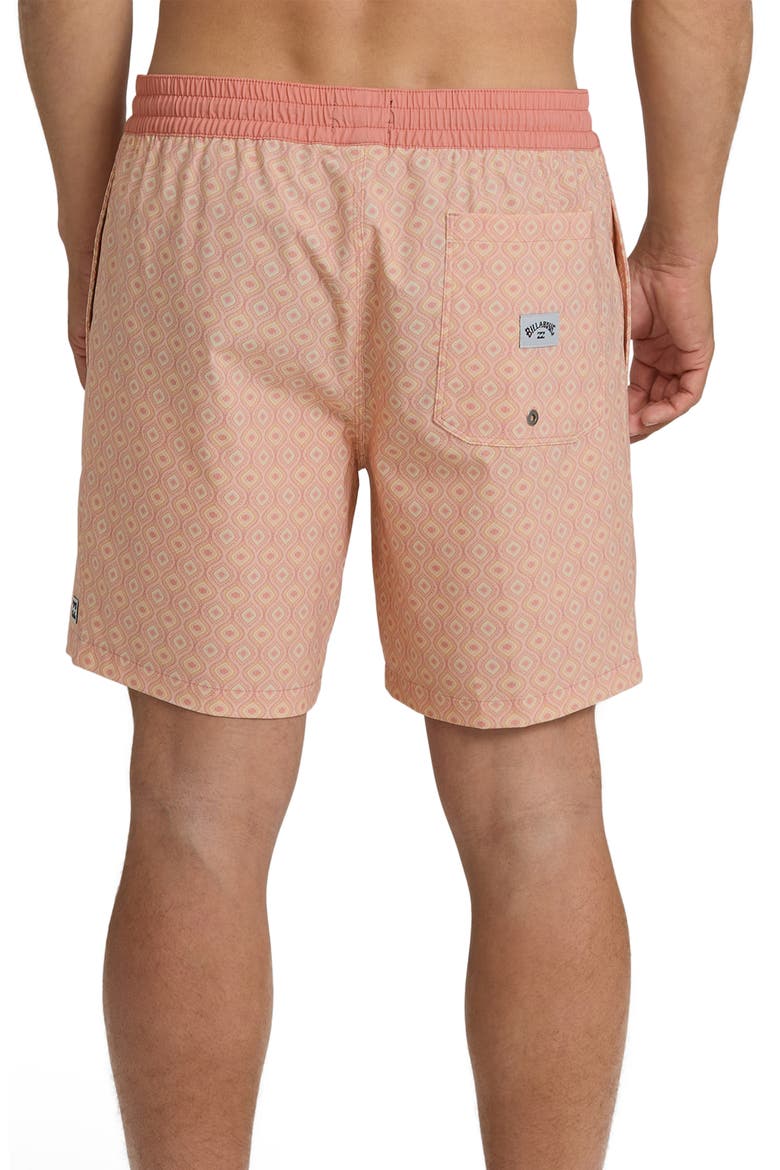 Good Times Layback Swim Trunks, Alternate, color, VINTAGE PINK