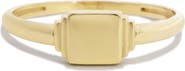The Lovery Fine Jewelry Square Signet Ring