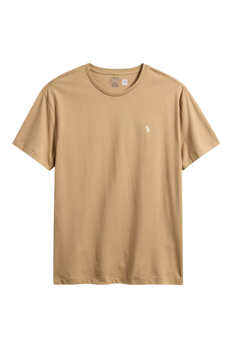 Cotton Jersey T-Shirt, Alternate, color, CAFE TAN
