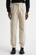 Thom Sweeney Easy Fit Pleated Corduroy Pants