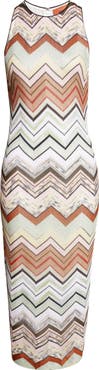 Missoni Zigzag Knit Midi Dress
