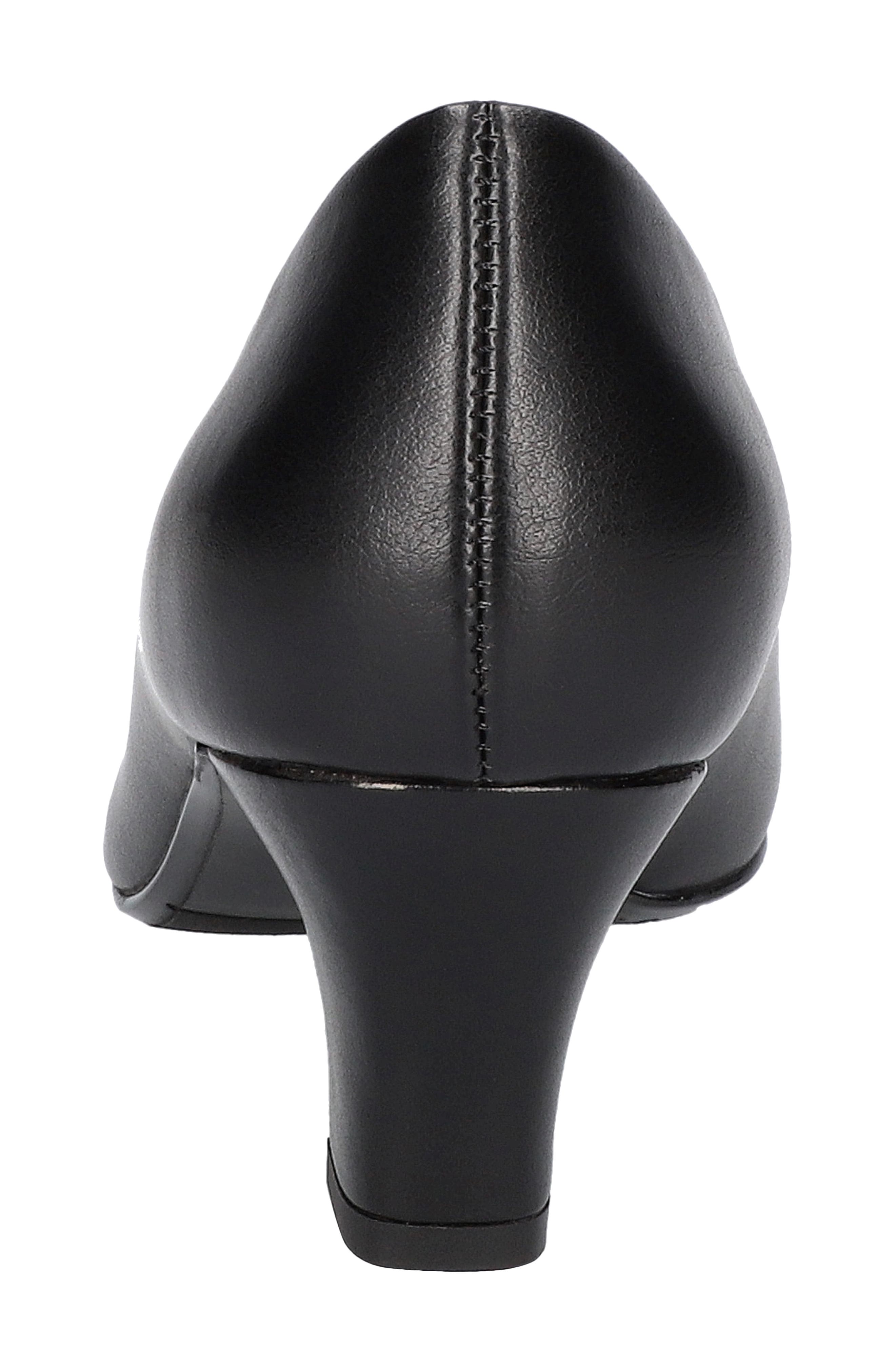 EASY STREET Ballari Round Toe Pump - Multiple Widths Available, Alternate, color, Black