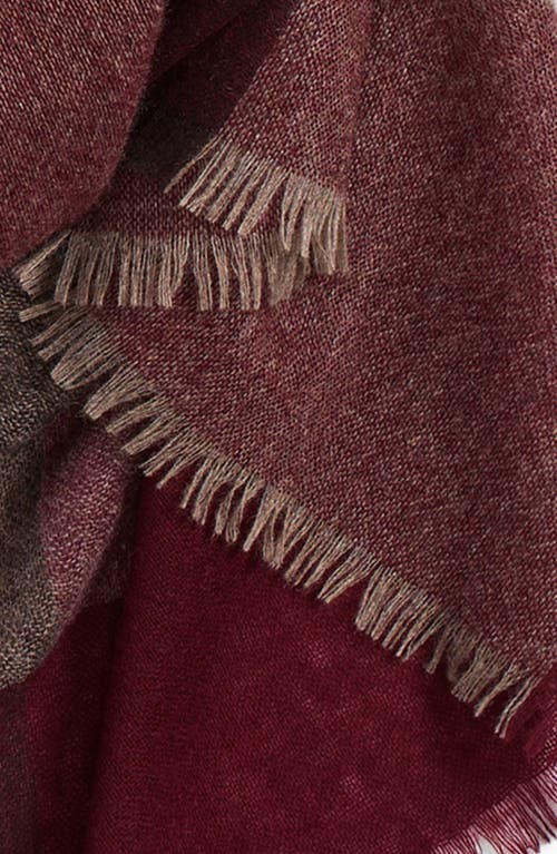 Nordstrom Textured Lightweight Cashmere Scarf In Multi