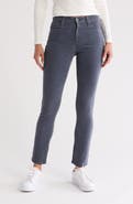 AG Mari High Waist Slim Ankle Straight Leg Corduroy Pants
