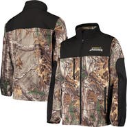 DUNBROOKE Men's Dunbrooke Realtree Camo/Black Jacksonville Jaguars Circle Hunter Softshell Full-Zip Jacket