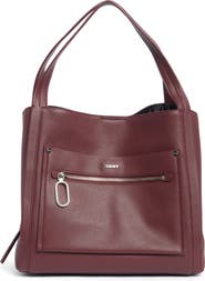 DKNY Nala Faux Leather Hobo Bag