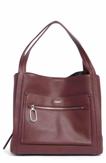 DKNY Nala Faux Leather Hobo Bag