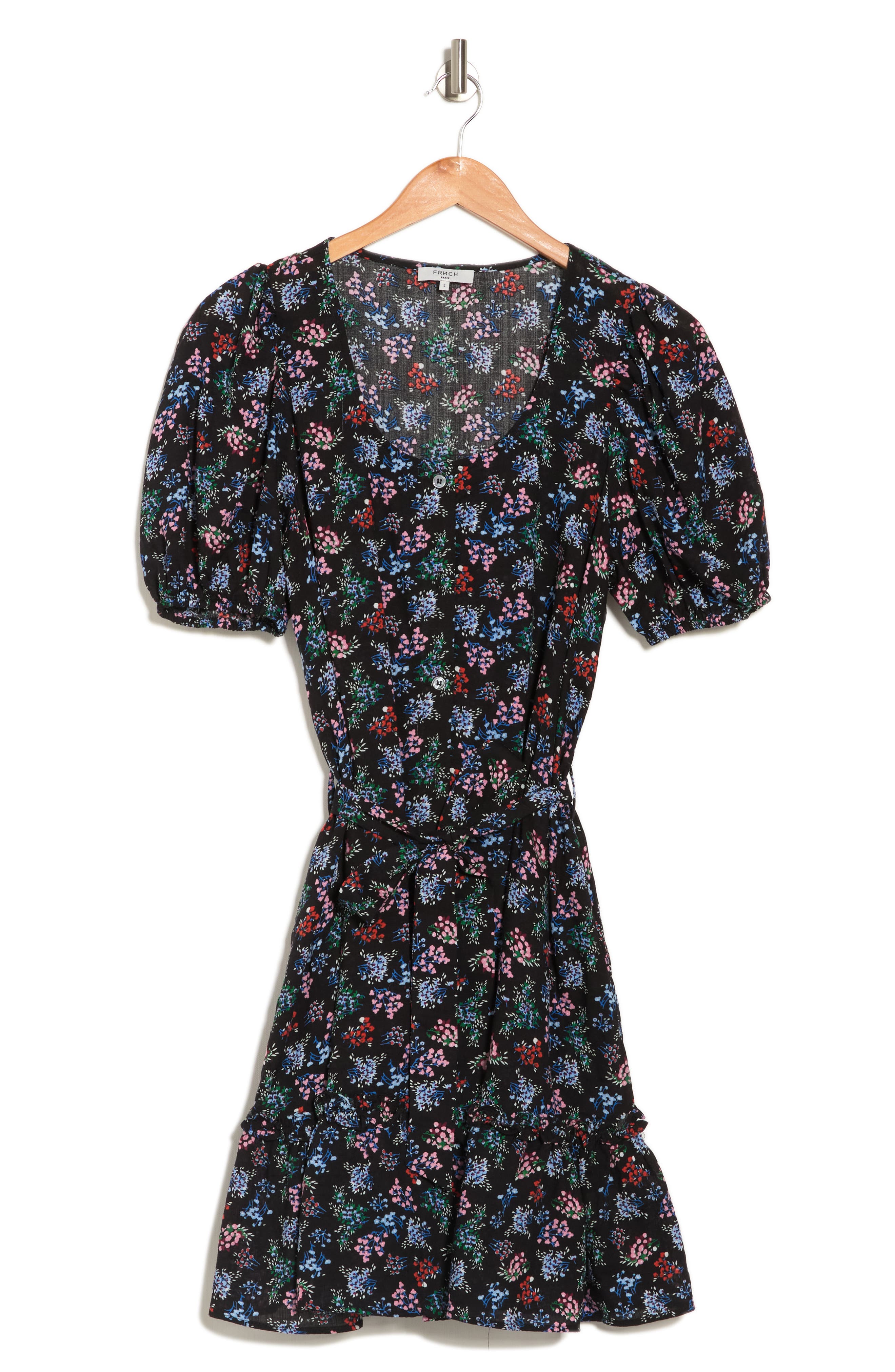FRNCH Alae Floral Fit & Flare Dress (Women) | Nordstromrack
