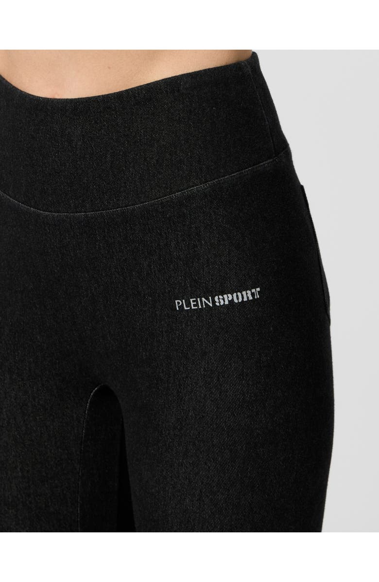 PLEIN SPORT Leggings Denim Touch Ps, Alternate, color, Black