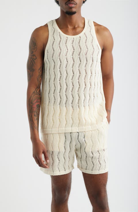 Oceanside Jacquard Tank